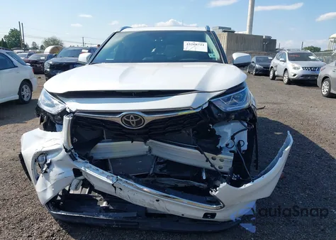 2025 Toyota Highlander Platinum from USA, damaged, VIN 5TDKDRBH4SS581295
